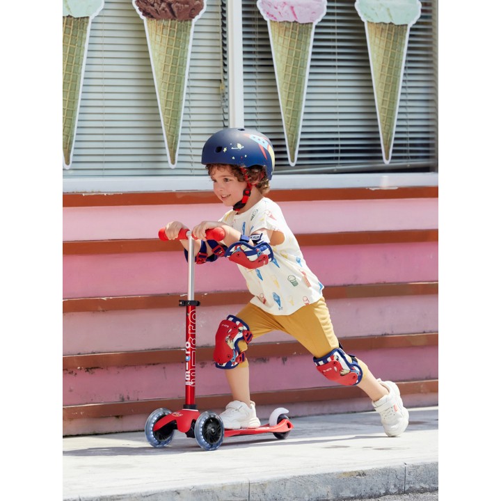 Trottinette 3 roues Mini Micro Deluxe Rouge