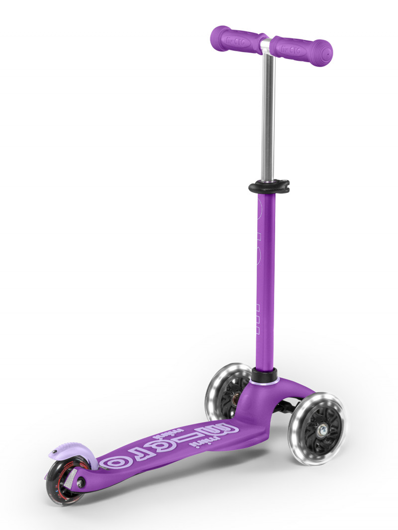 Trottinette 3 roues violet