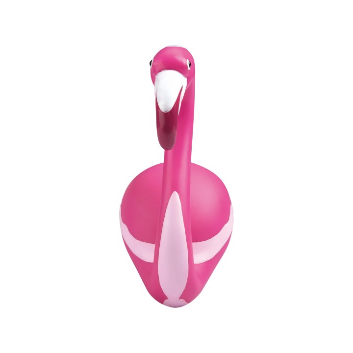 Tête de flamant rose