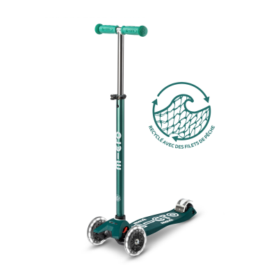 Trottinette 3 roues Maxi Micro Deluxe Eco Vert 