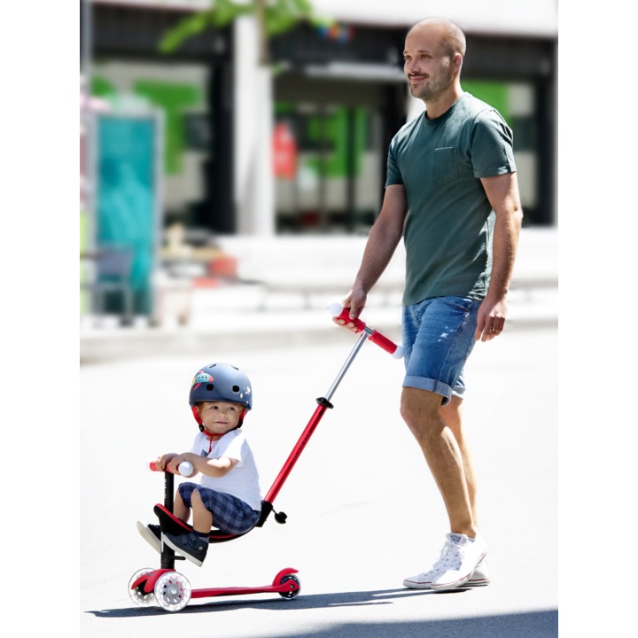 Mini Micro 3en1 Révolution Rouge