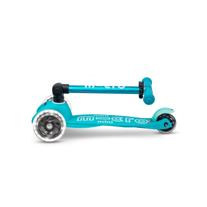 Trottinette Mini Micro Deluxe pliable Bleu Océan pliable