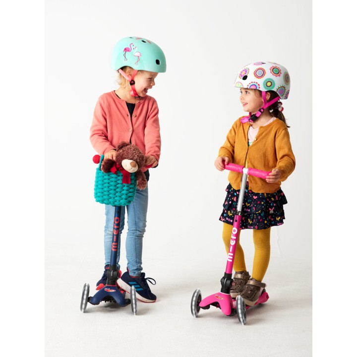 Trottinette Mini Micro Deluxe pliable Bleu Océan pliable
