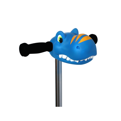 Tête de dino vert