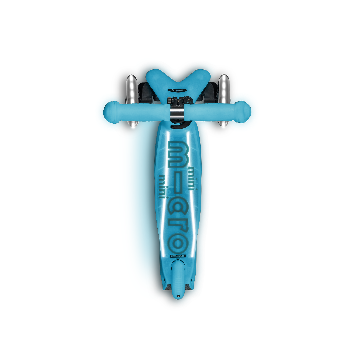 Déambulateur Micro Mobility à 3 roues Mini Micro Glitter LED violet - 2-5 ans - In den Olifant