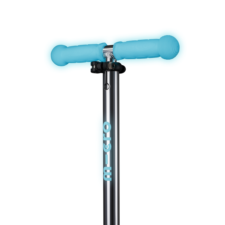 Trottinette enfant Mini Micro Deluxe Glow Aqua LED