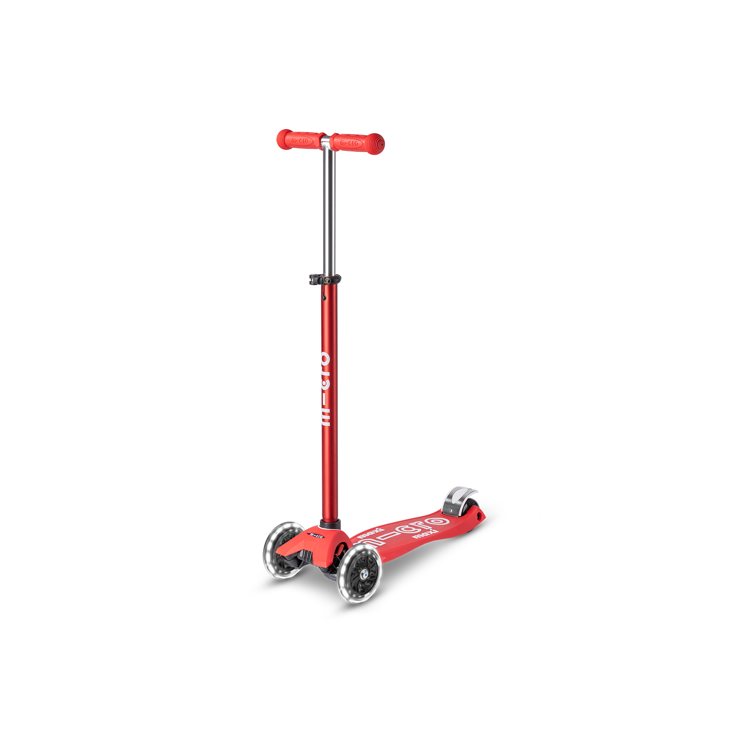 Trottinette Enfant 3 Roues Réglable En Hauteur – Avec Roues LED, Pliable, Pour 3 à 12 Ans
