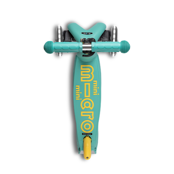 Trottinette 3 roues Mini Micro Deluxe Eco Mint LED