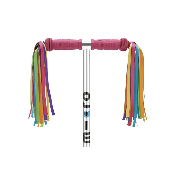 Rubans multicolore pour trottinette Micro