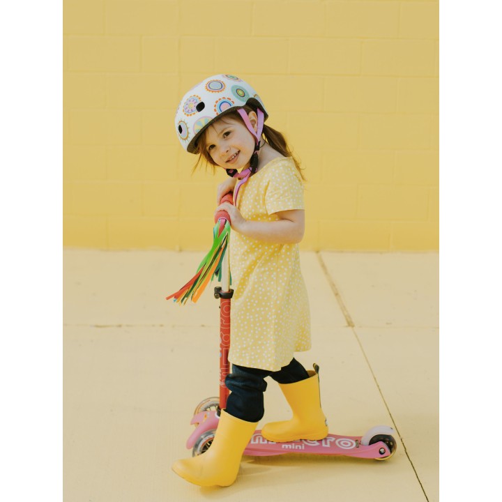 Rubans multicolore pour trottinette Micro