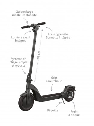 Trottinette électrique Micro X10