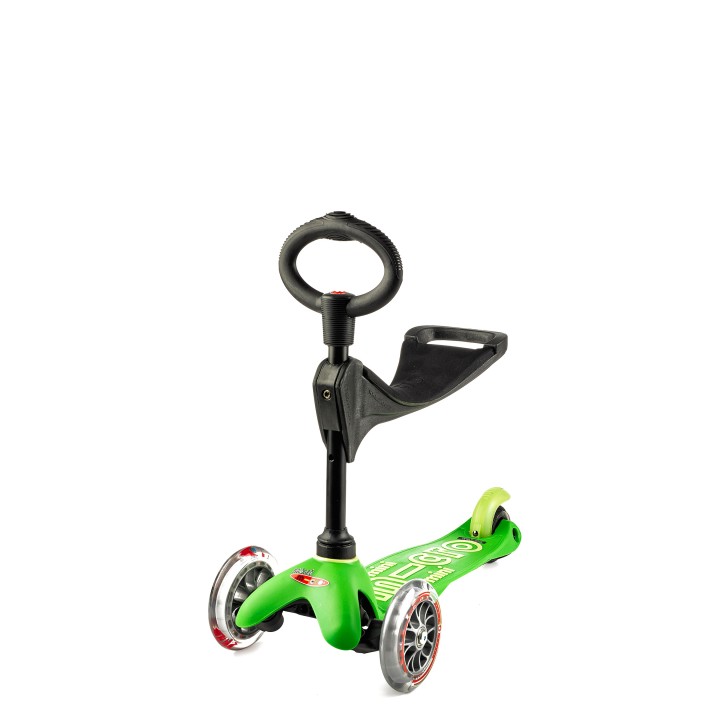 Trottinette mini micro 3en1 Deluxe vert – Pour des moments d’évasion avec votre enfant