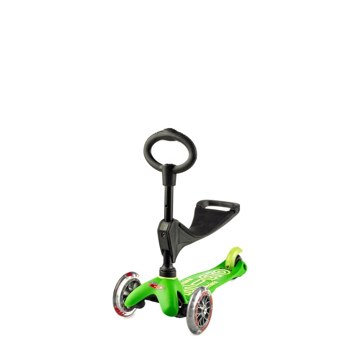 Trottinette mini micro 3en1 Deluxe vert – Pour des moments d’évasion avec votre enfant