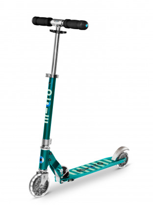 Trottinette enfant Micro Sprite Bleu Pétrole LED - Presque Parfaits