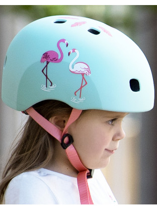 Casque flamant rose