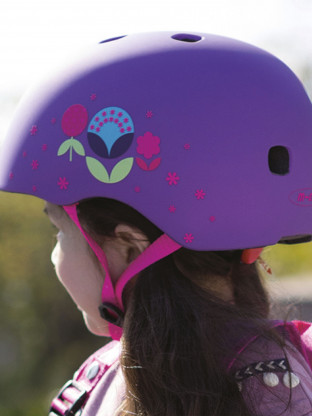 Casque à Fleurs