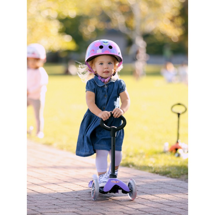 Mini Micro 3en1 Deluxe Push Violet