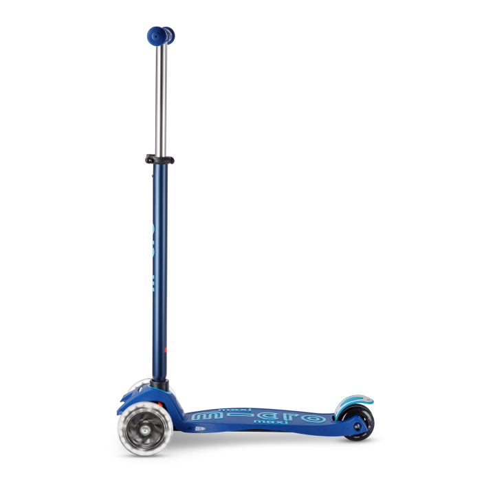 Trottinette enfant Maxi Micro Deluxe Bleu Navy LED