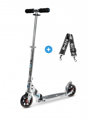 Trottinette adulte Micro Speed+ Silver - Presque Parfaits