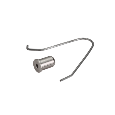 Bouton poussoir et ressort tube de direction