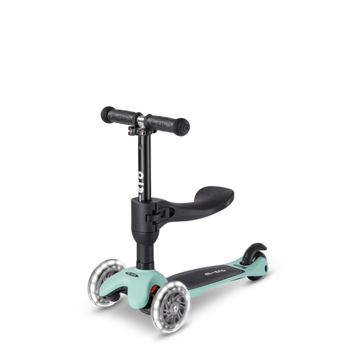 Trottinette évolutive Mini Micro 3en1 Lite Mint LED