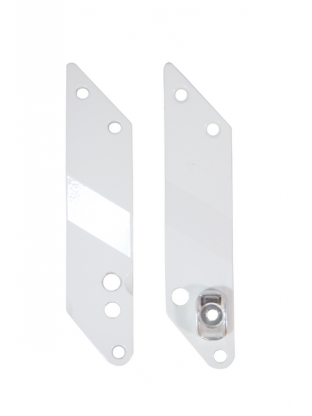 Plaques de maintien blanches