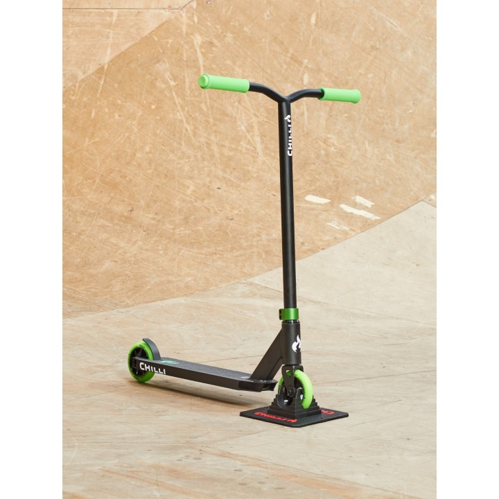 Trottinette Freestyle Chilli Base Vert & Noir