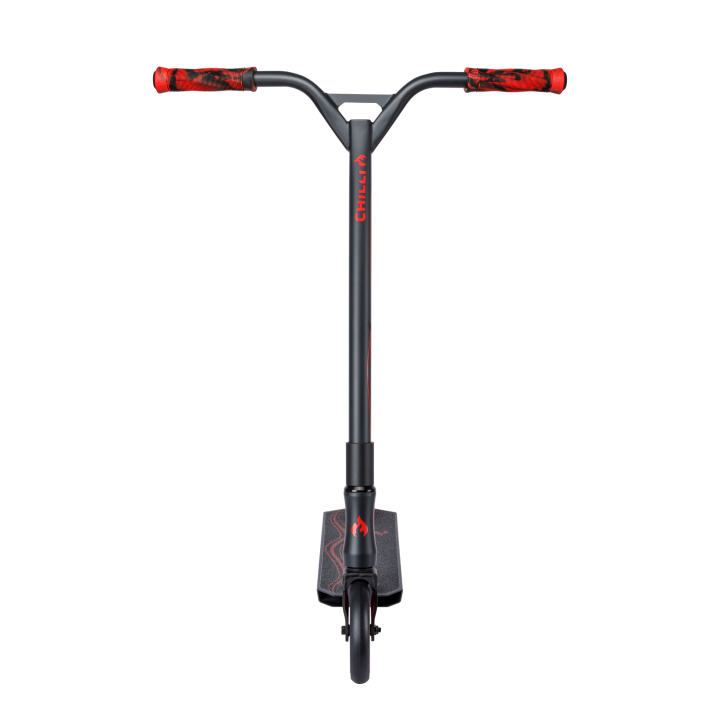 Trottinette Freestyle Chilli Wave Track S Gris foncé & Rouge