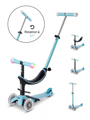 Trottinette évolutive Mini Micro 3en1 Révolution Magic Bleu - Presque Parfaits