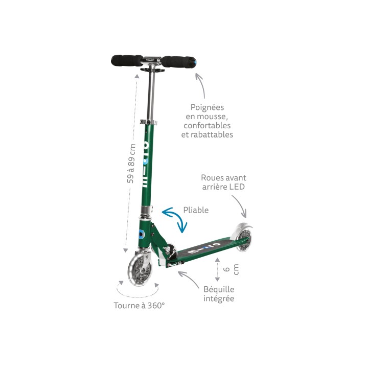 Trottinette Micro Sprite Violet