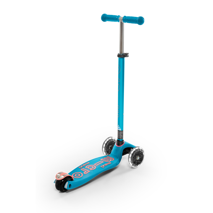 Trottinette enfant Maxi Micro Deluxe Aqua LED