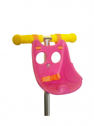 Siège doudou Rose pour trottinette - Presque Parfaits