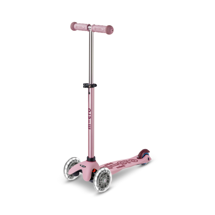 Trottinette Micro Mini2Grow 2.0 Rose Poudré LED