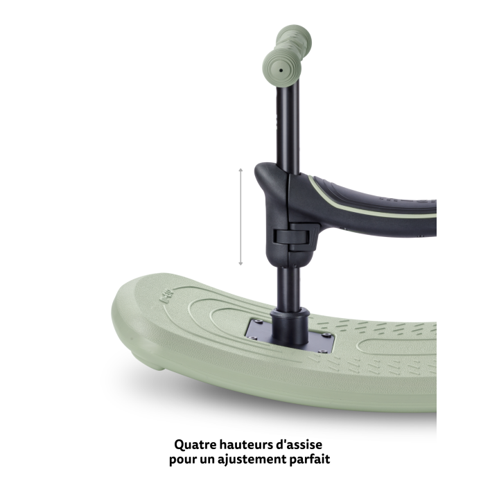 Trottinette Mini Micro Deluxe Rock & Go Vert Olive LED