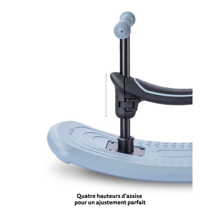 Trottinette Mini Micro Deluxe Rock & Go Bleu Ardoise LED