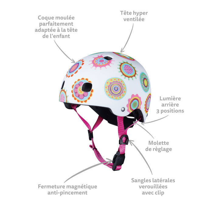 Casque Doodle Dots