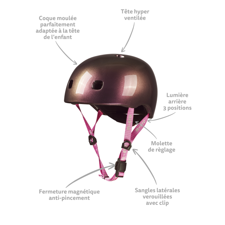 Casque Néochrome Rose