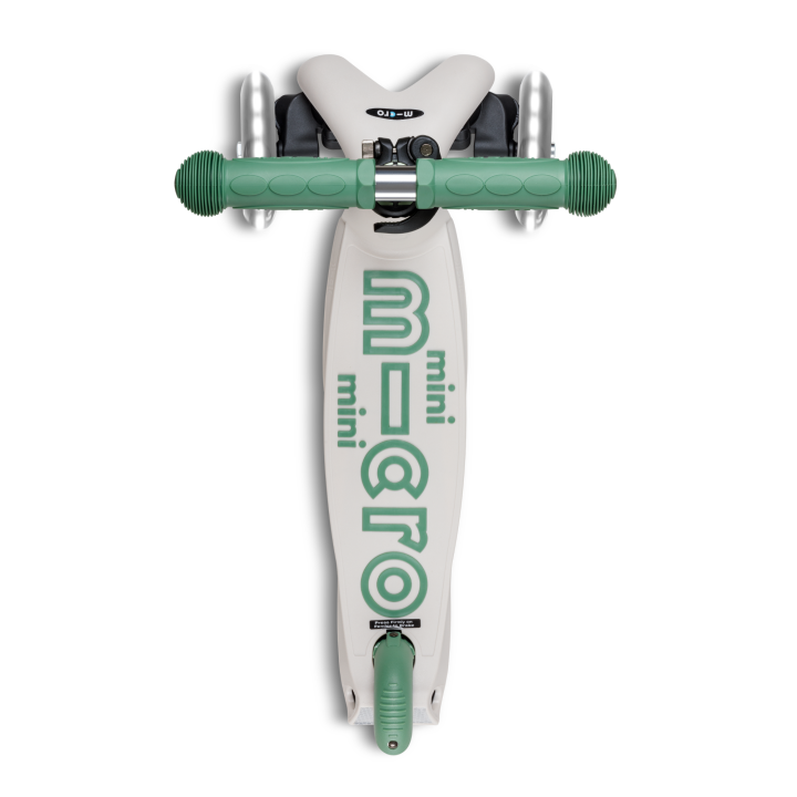 Trottinette 3 roues Mini Micro Deluxe Eco Pistache LED