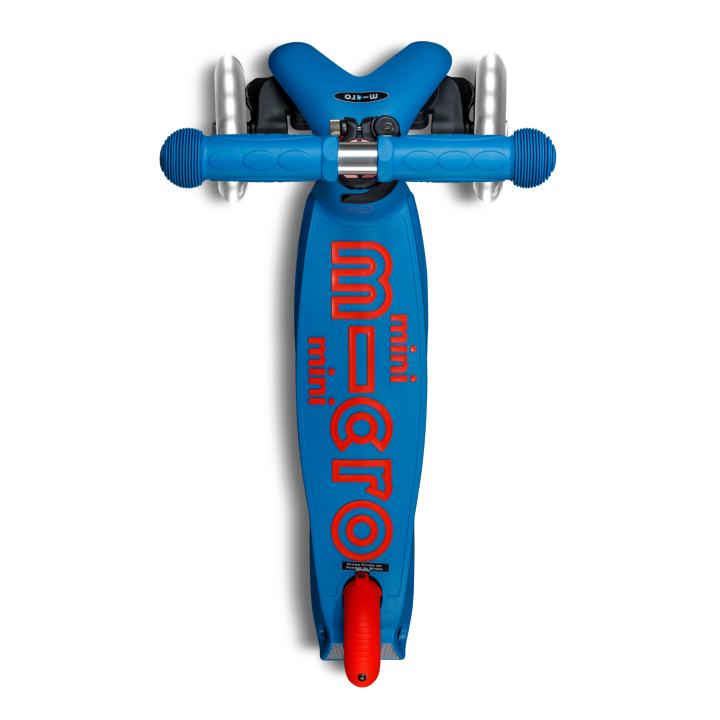 Trottinette 3 roues Mini Micro Deluxe Neon LED Flashing Red