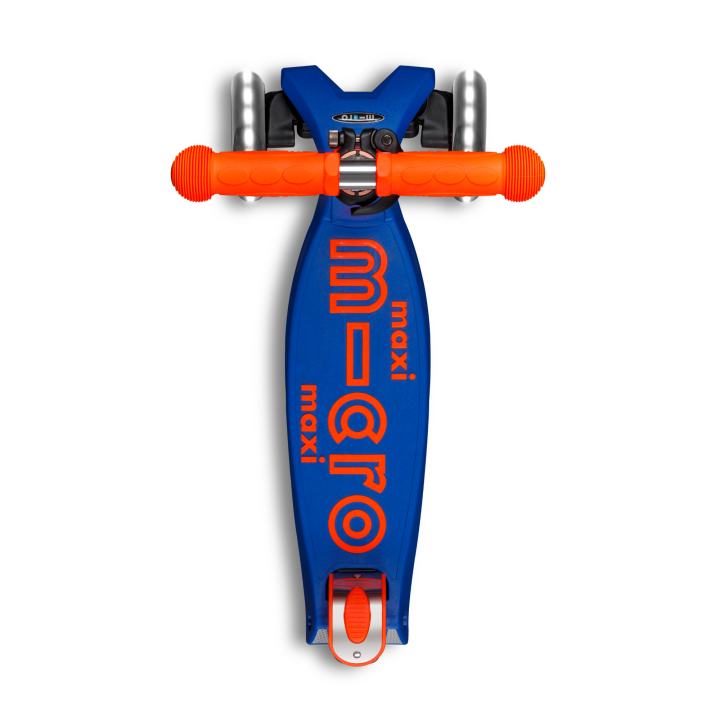 Trottinette enfant Maxi Micro Deluxe Néon Orange LED