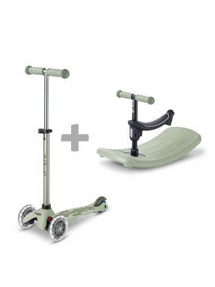 Mini Micro Rock & Go LED - Vert Sauge