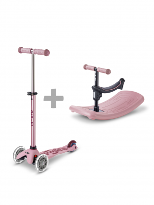 Mini Micro Rock & Go LED - Rose Poudré