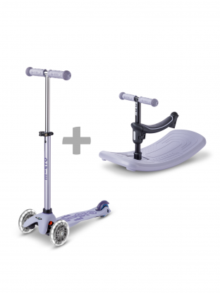 Mini Micro Rock & Go LED - Lavande
