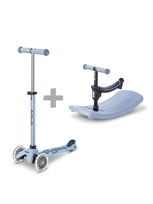 Mini Micro Rock & Go LED - Bleu Ardoise