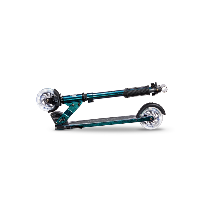 Trottinette enfant Micro Sprite Pearl Green Purple LED - Presque Parfaits