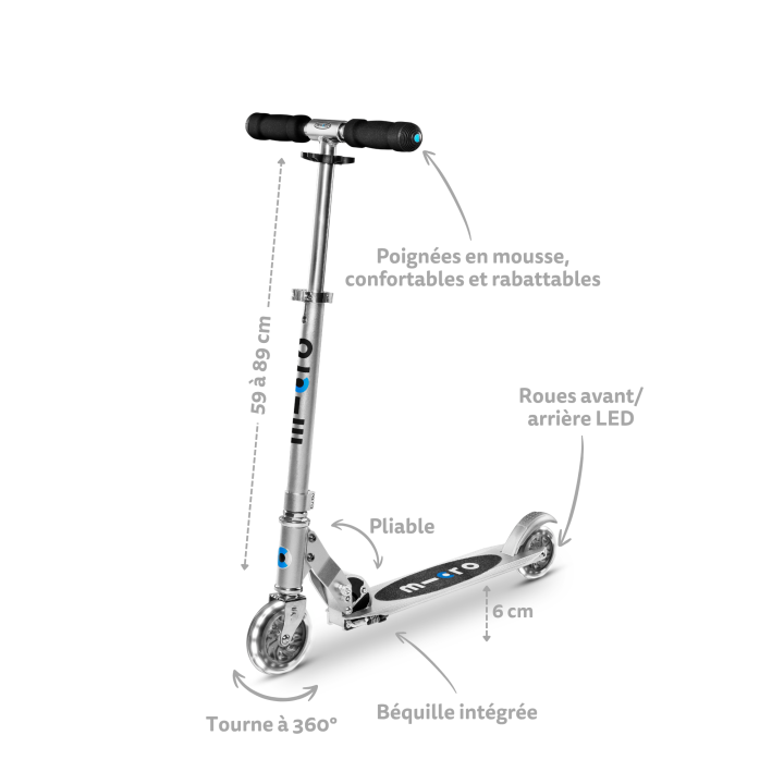 Trottinette enfant Micro Sprite Alu - Micro Mobility