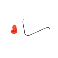 Bouton poussoir pour fixation barre de direction