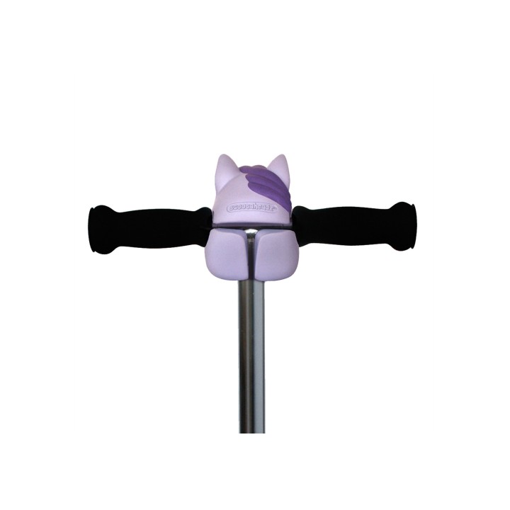 Tête de poney violet