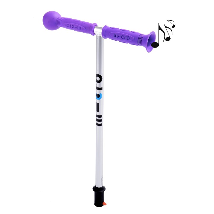 Poignées trottinette Klaxon Violet - Micro Mobility