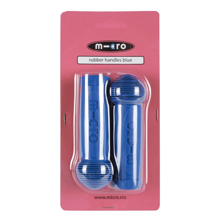 Poignées bleu foncé pour trottinette Micro 